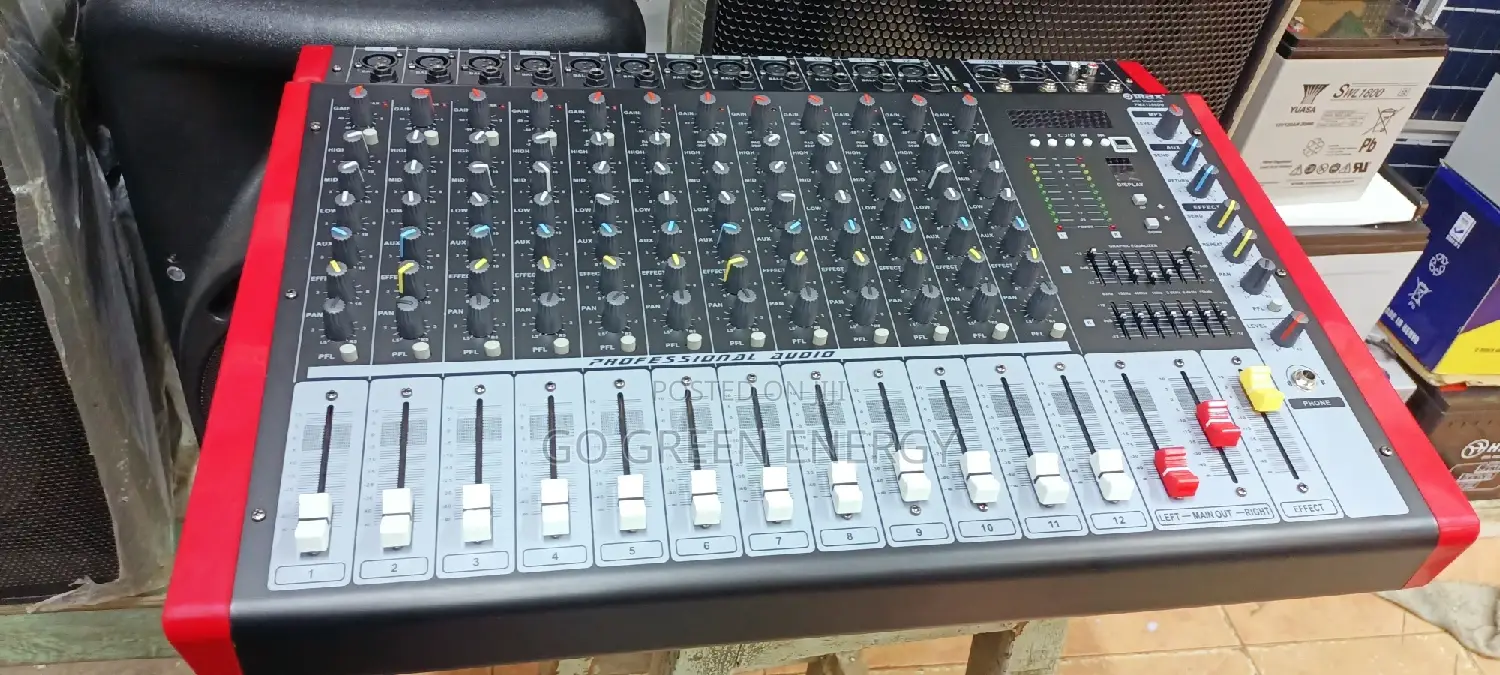 12 Channels Mixer