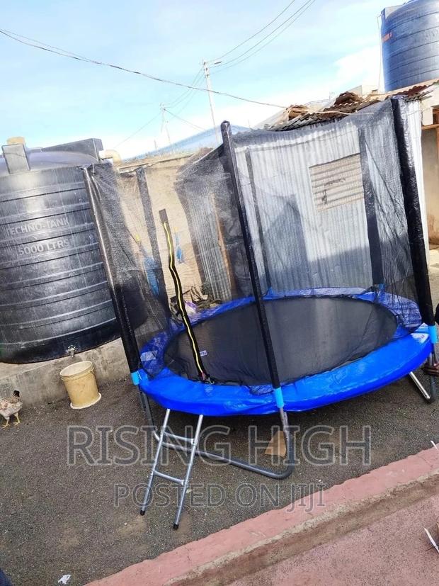 Superior Quality Happy Client 8ft Trampoline - main view