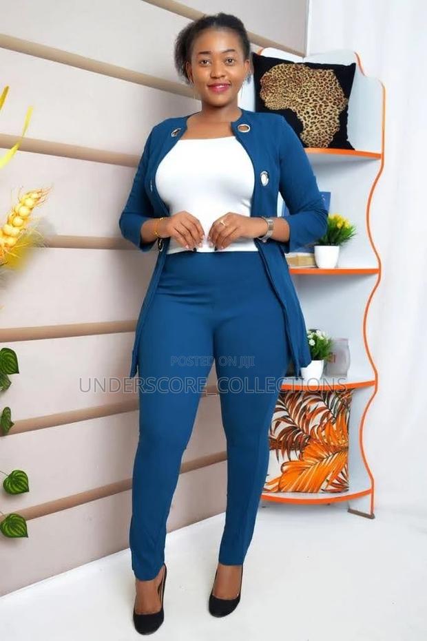 Three in One Spandex Trouser Suit - main view