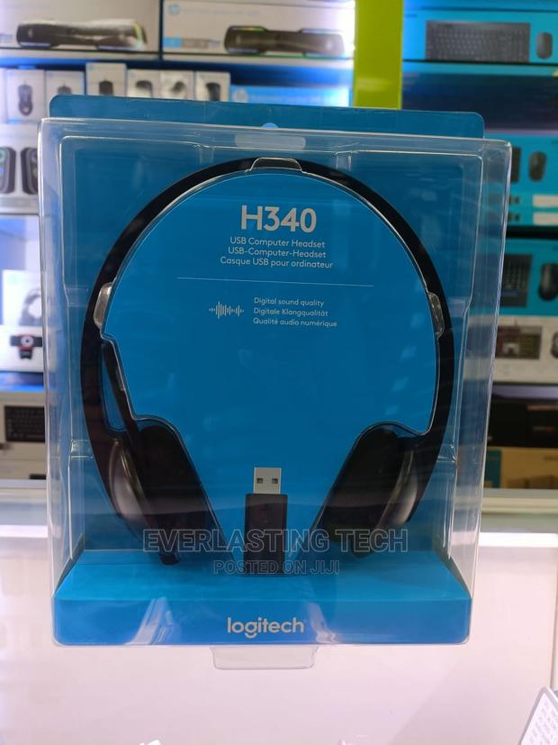Logitech H340 USB Headset - main view
