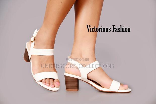 Executive Ladies Official Open Shoes - thumbnail 4