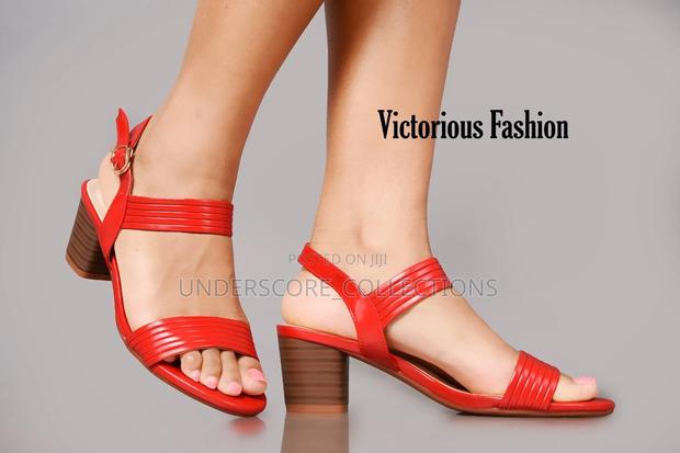 Executive Ladies Official Open Shoes - thumbnail 5