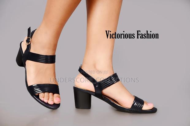 Executive Ladies Official Open Shoes - thumbnail 7