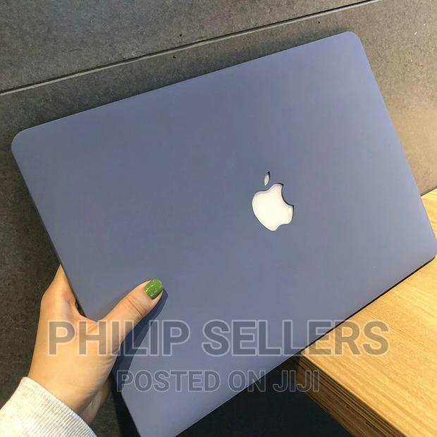 Macbook Case in Matte Black Type - main view