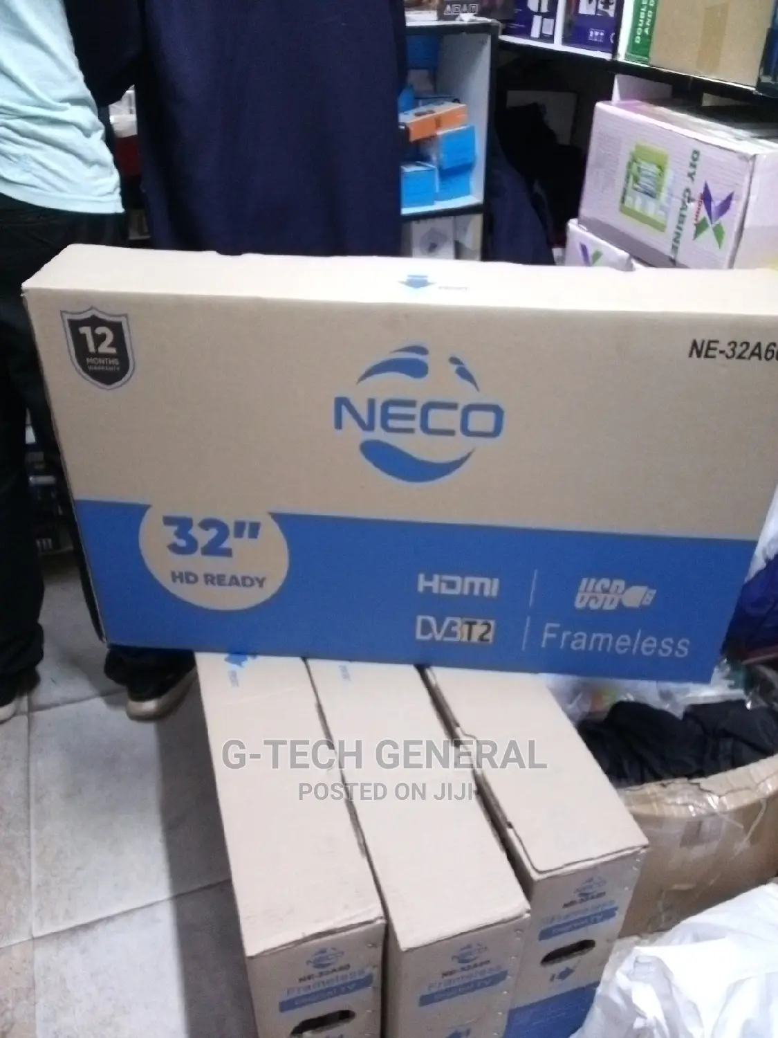 Tvs!Neco 32 Inches Digital LED Frameless Tv