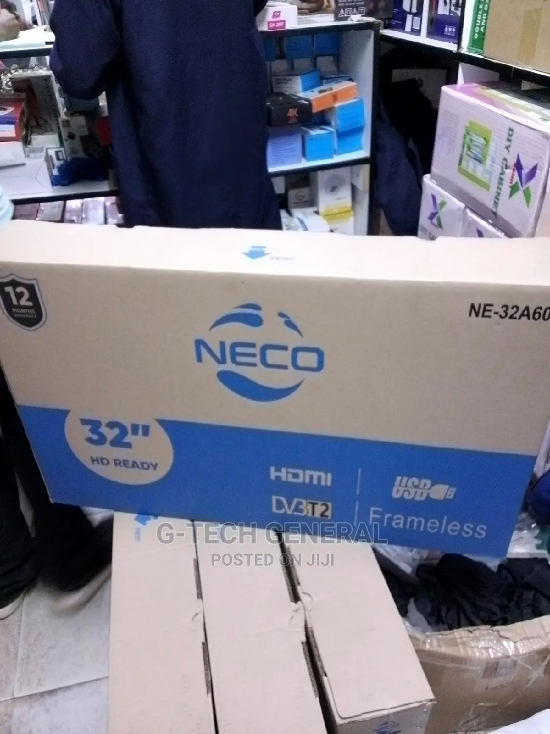 Tvs!Neco 32 Inches Digital LED Frameless Tv