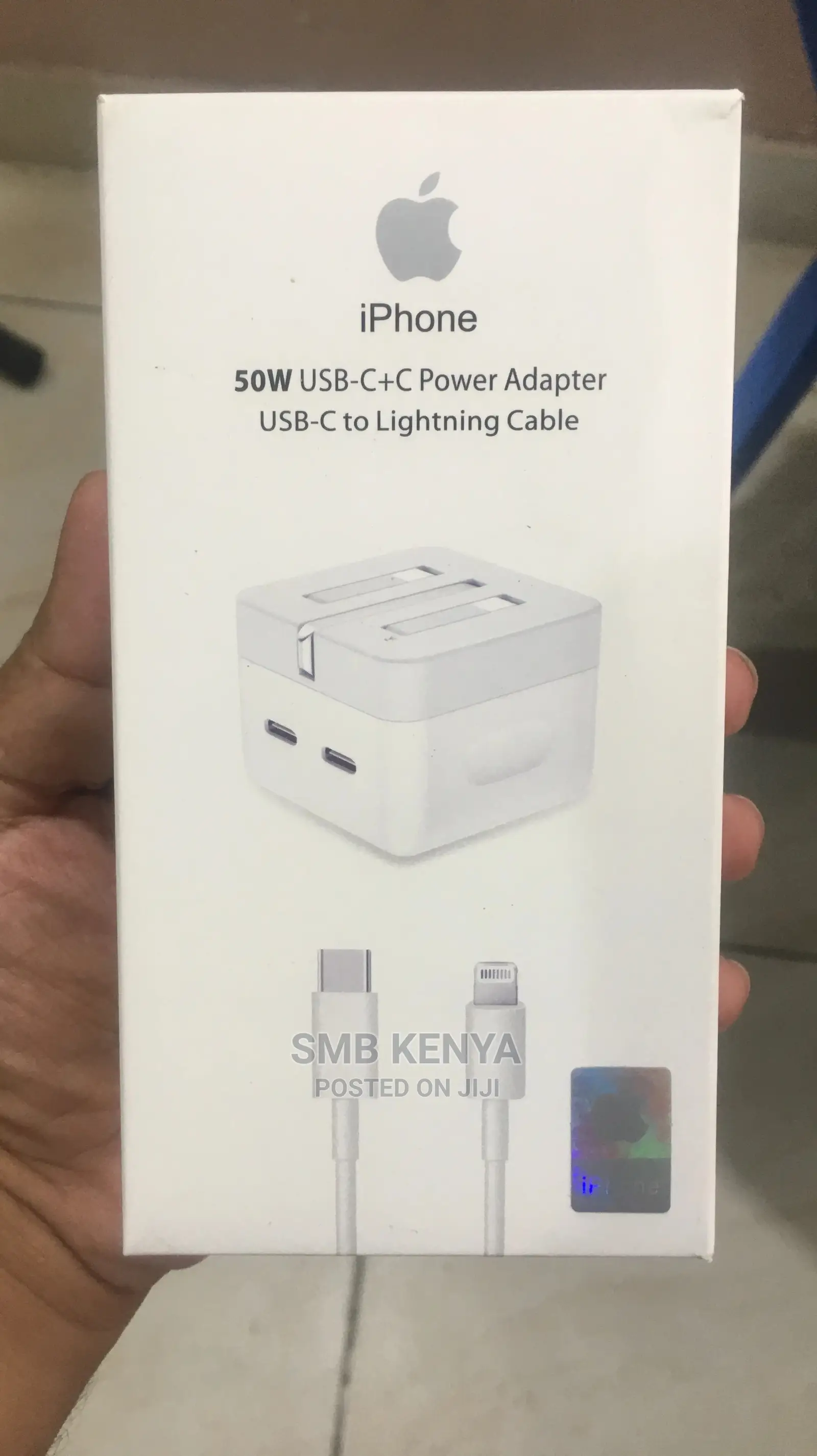 50W iPhone Full Charger (2 Type C Ports)