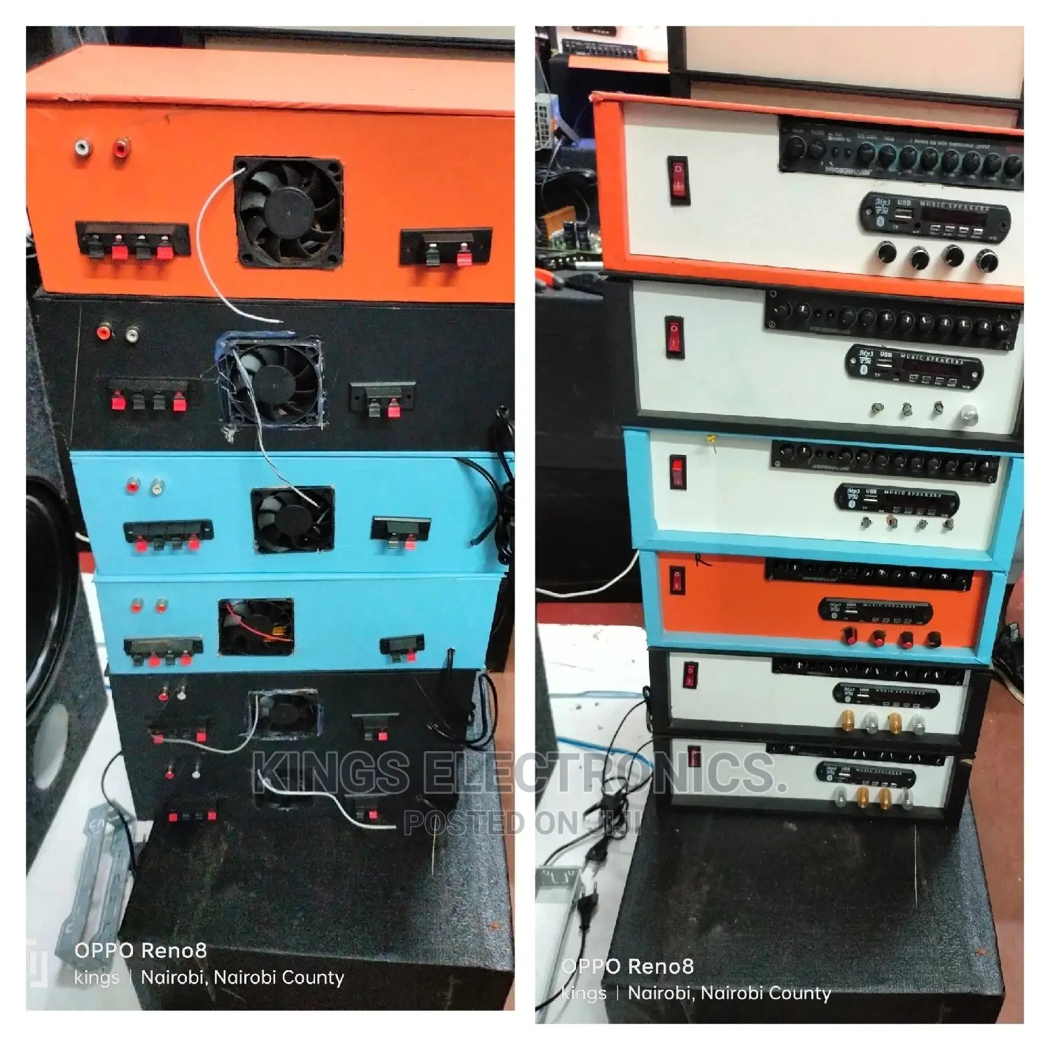 Modified Jua Kali Amplifiers Available.