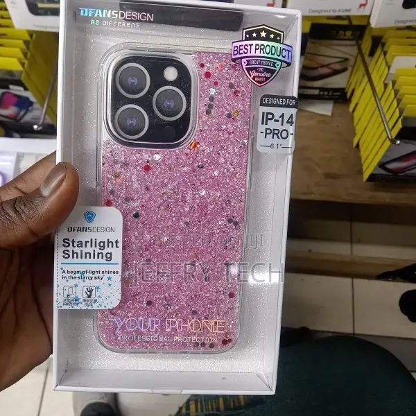 iPhone 14 Pro Case Liquid Crystal Glitter