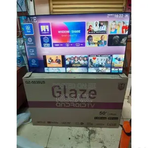50 Inches Glaze Smart Android Frameless Tv Uhd