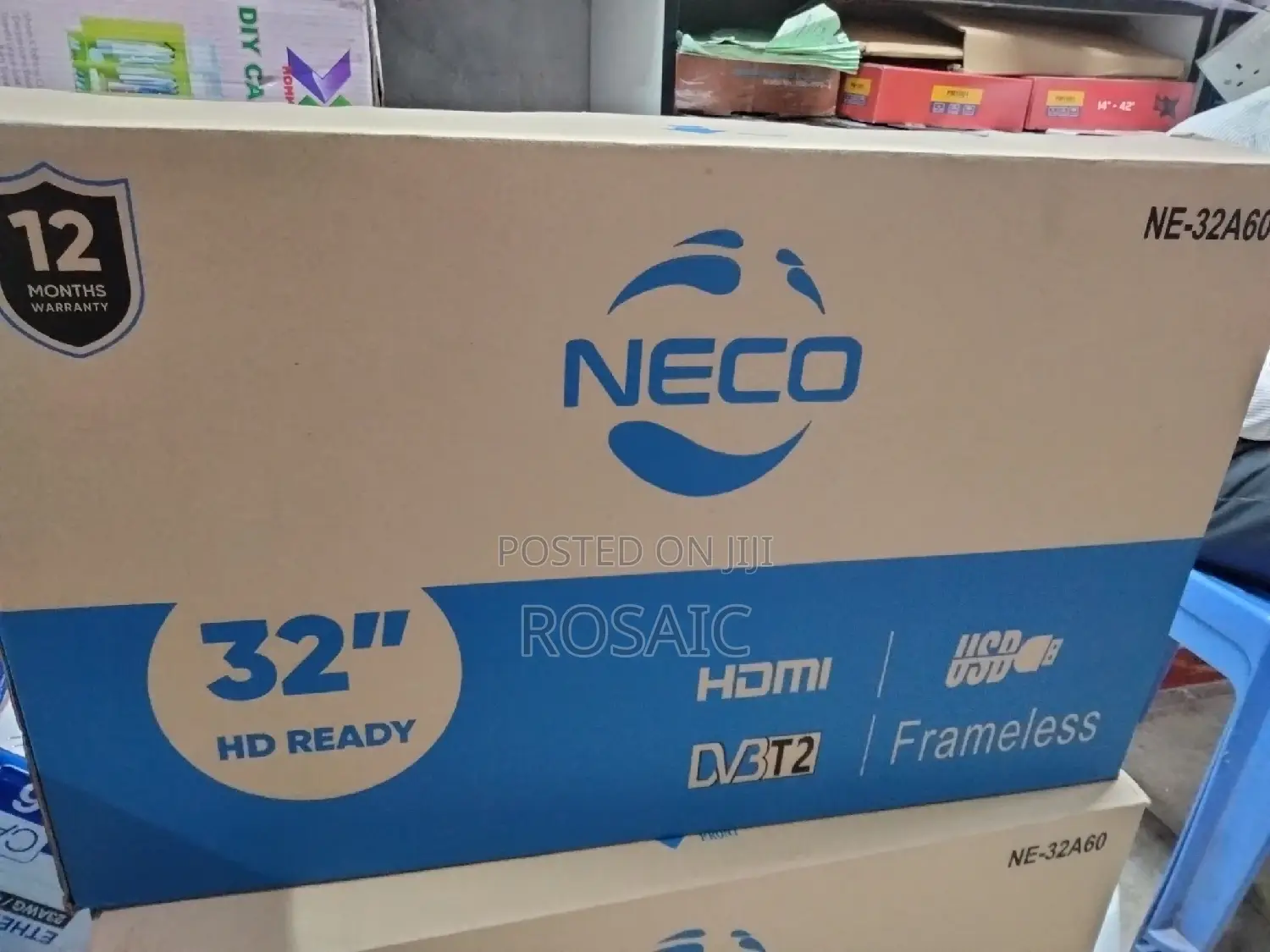 Neco 32 Digital Frameless Tv With Inbuilt Decorder