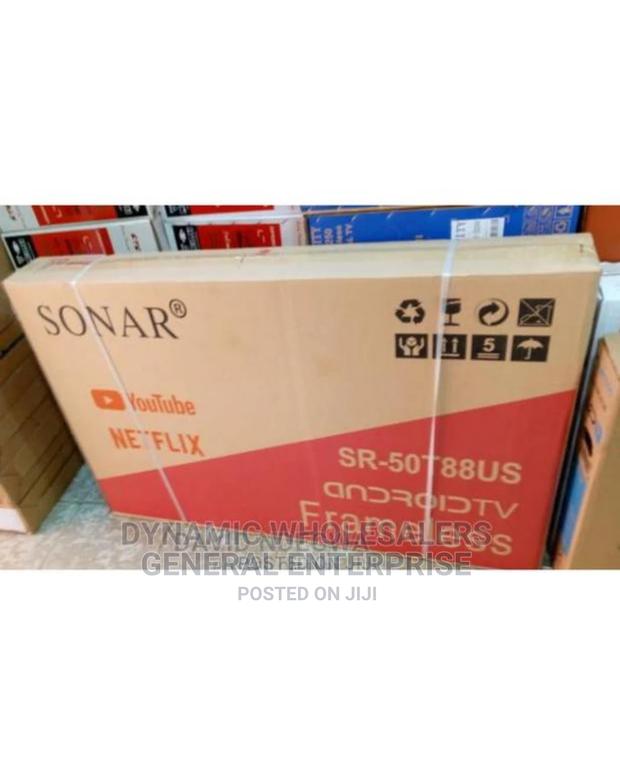 Sonar 50 Inch Smart Android Frameless - main view