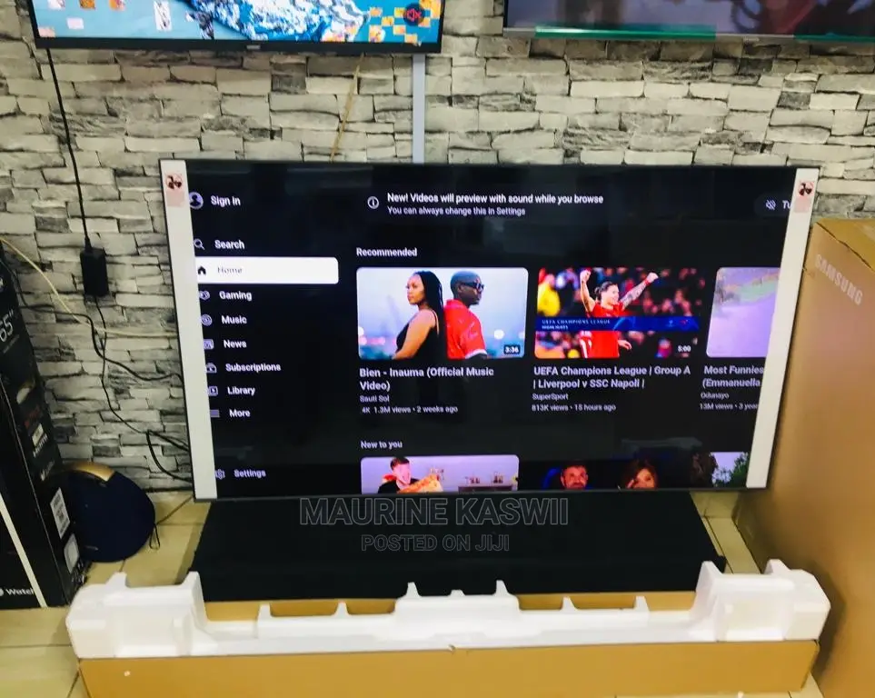 Samsung 50" Au7000 4K Flat Smart Uhd TV