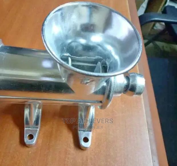 Stainless Manual Meat Grinder - main view