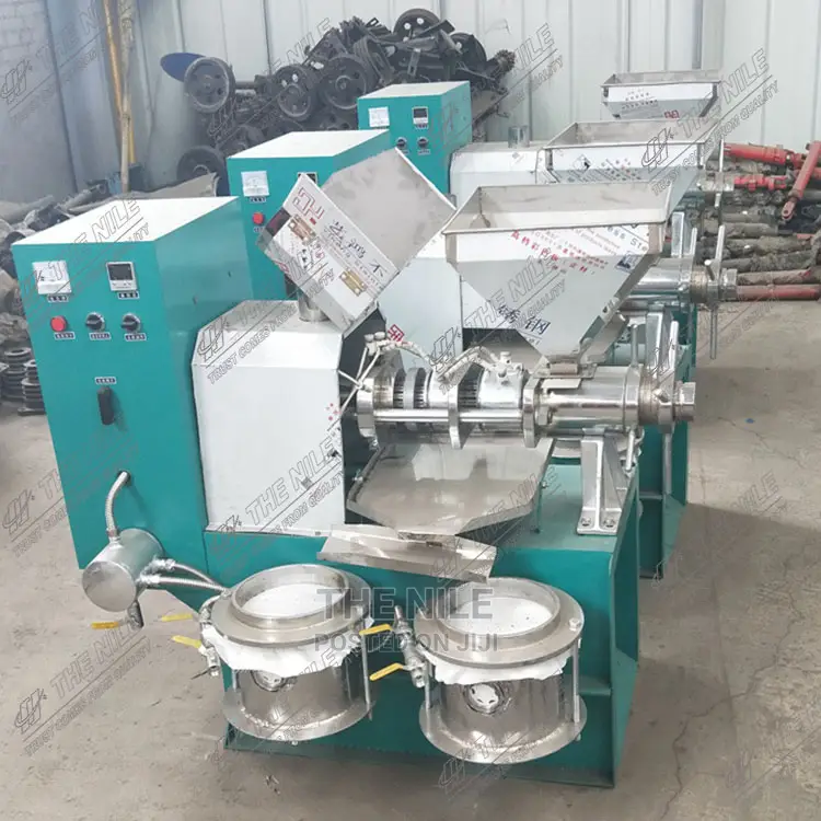 Small Sized Peanut Soybean Rapeseed Oil Press Machine