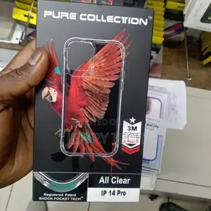 Pure Collection Transparent Phone Case for iPhone 14 Pro