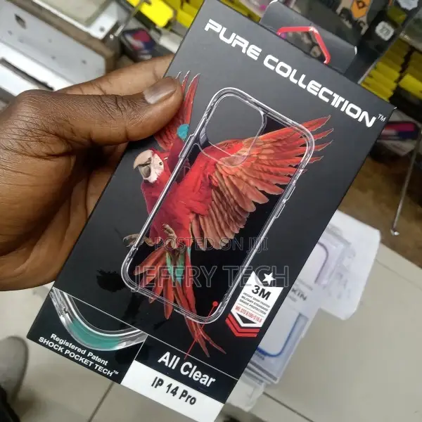 Pure Collection Transparent Phone Case for iPhone 14 Pro