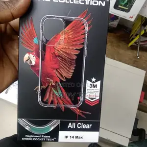 For iPhone 14 Max Transparent Case Appl Phone Case Pure PC+