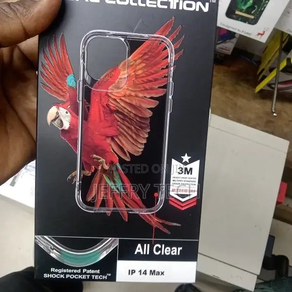 For iPhone 14 Max Transparent Case Appl Phone Case Pure PC+