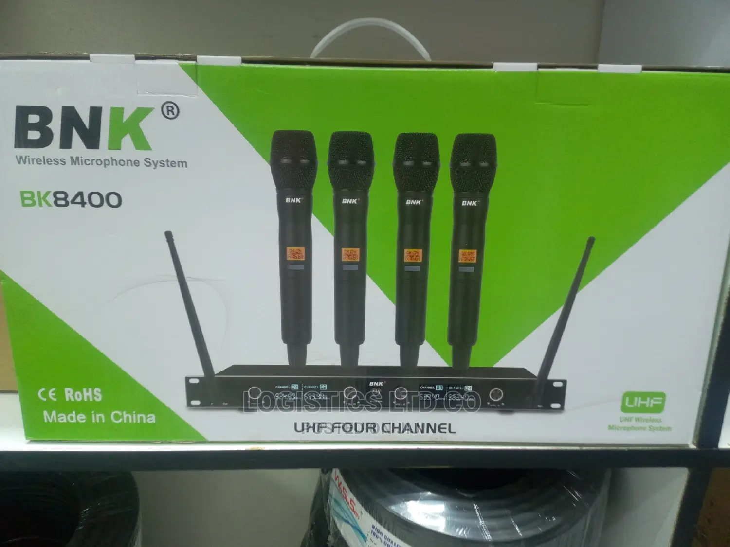 Bnk Bk8400- 4 Wireless Microphone