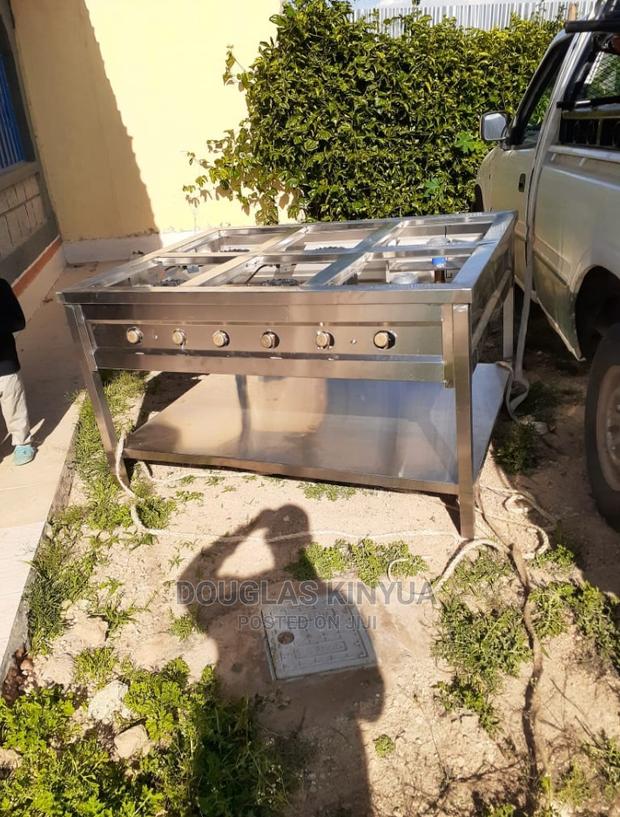 Gas Cooker (Stainless Steel) - main view