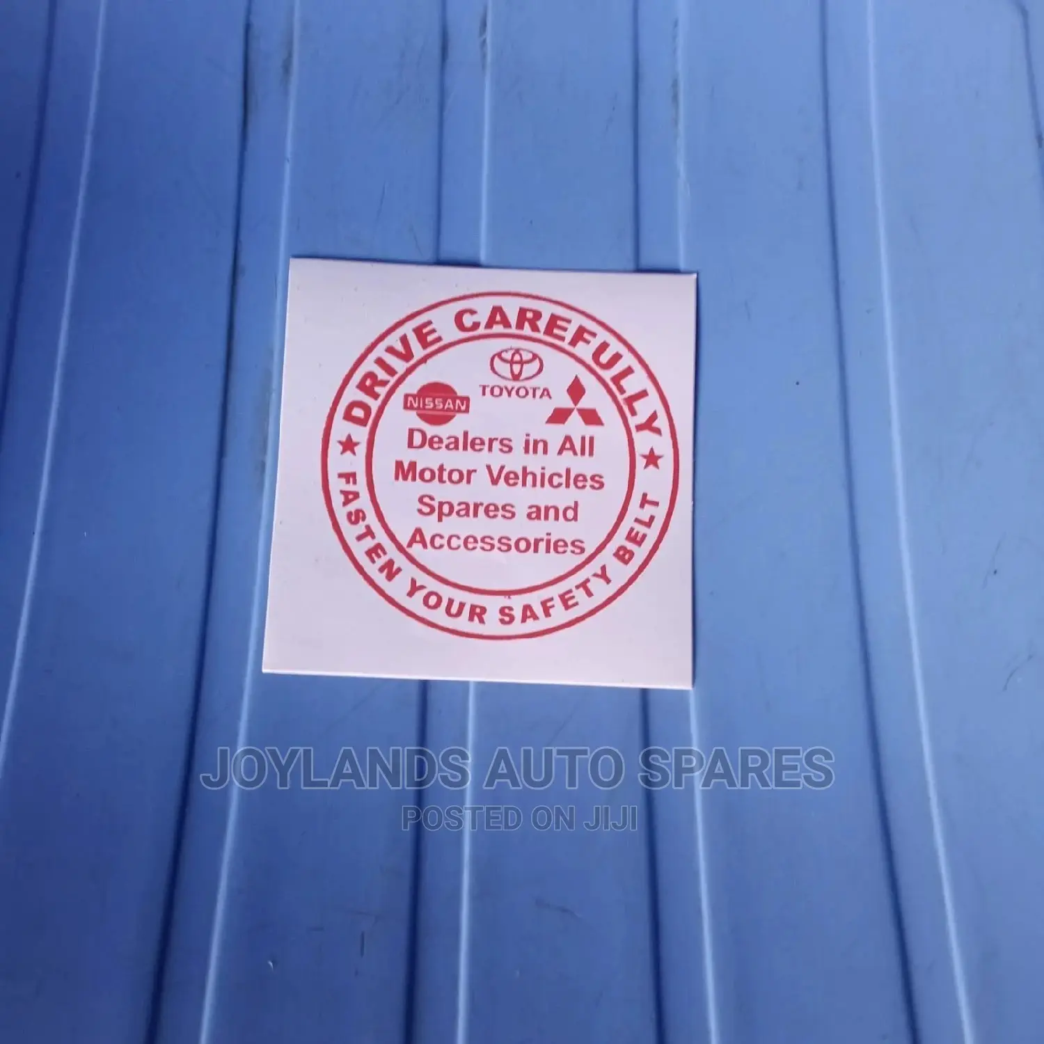 Insurance Sticker