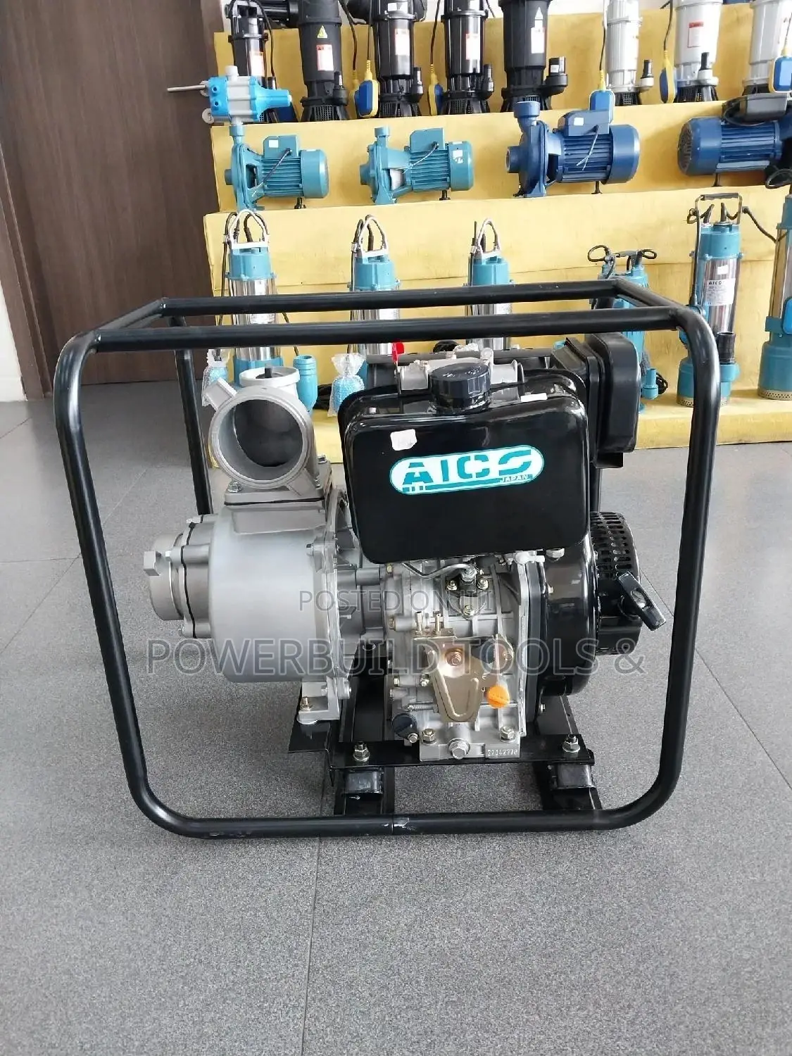 Aico 4" Diesel High-Pressure Waterpump.