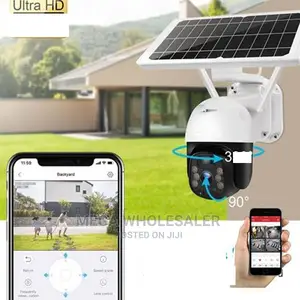 Photo - Impressive 4G Simcard Rotating Outdoor PTZ Solar CCTV Camera