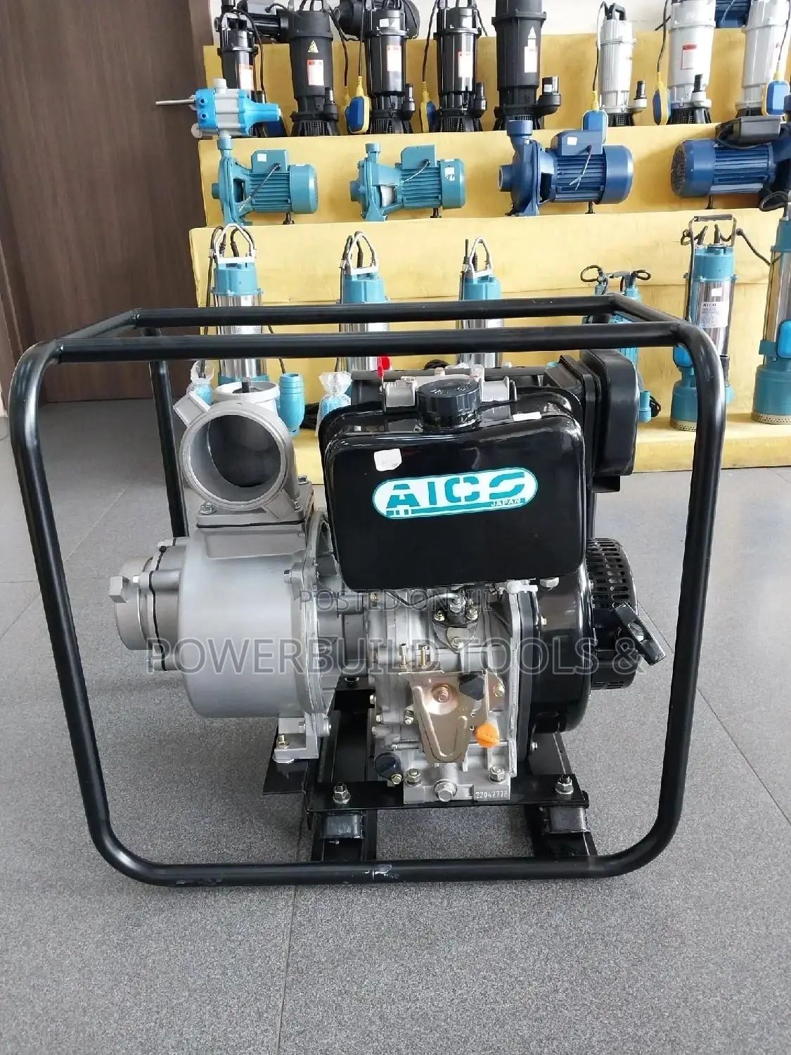 Aico 4" Diesel High-Pressure Waterpump.