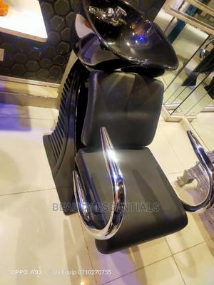 Chrome Comfortable Shampoo Sink - thumbnail 2