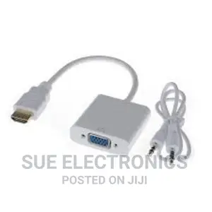 Power Hdmi to Vga Adapter With Audio