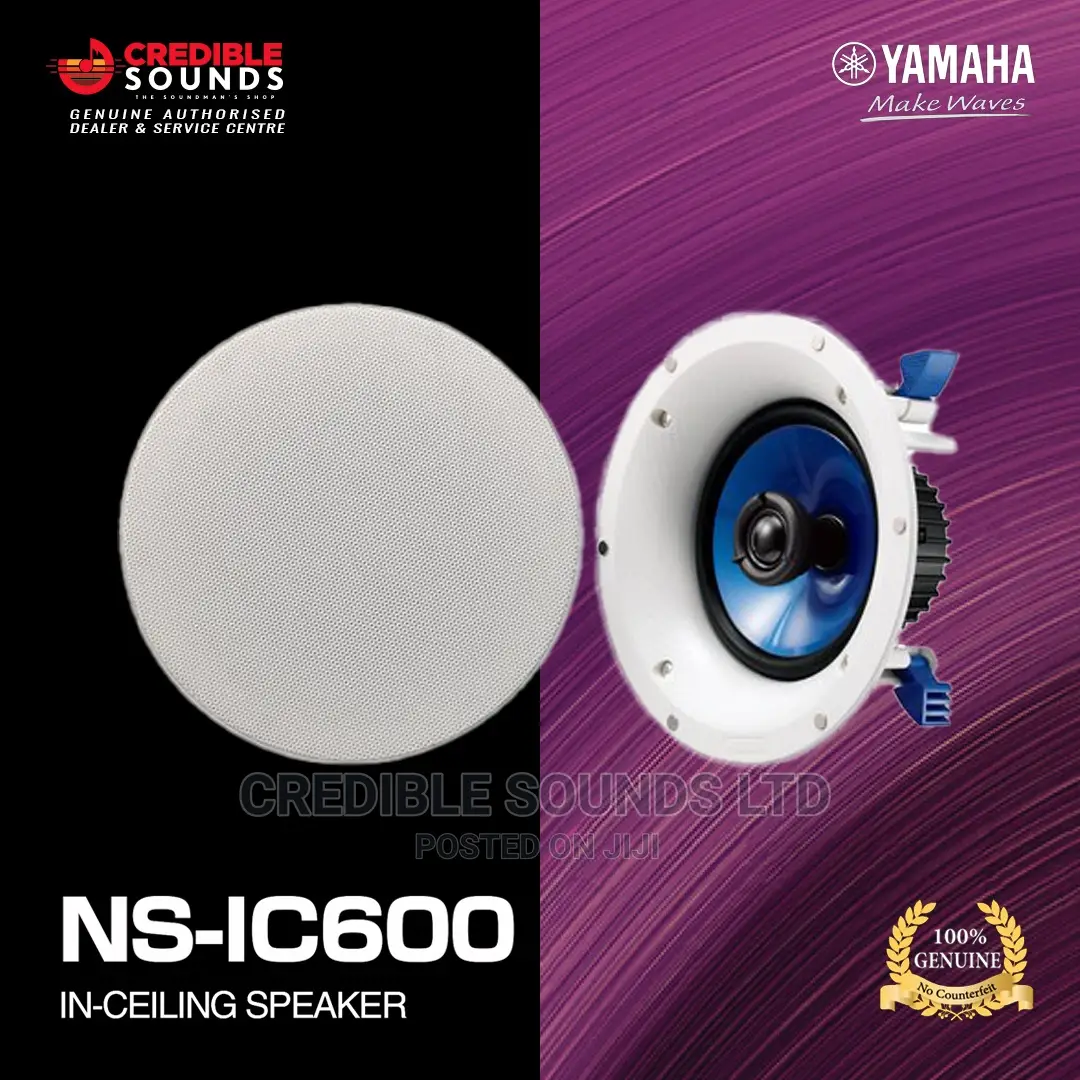 Yamaha NSIC600 inCeiling Speakers (Pair) in Nairobi Central Audio & Music Equipment