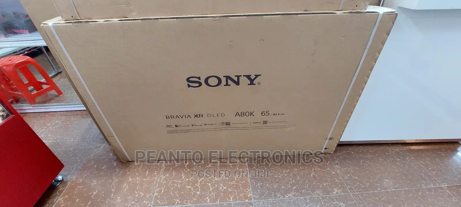 SONY 65'' 65 A80K Hdr Oled TV With Smart Google TV