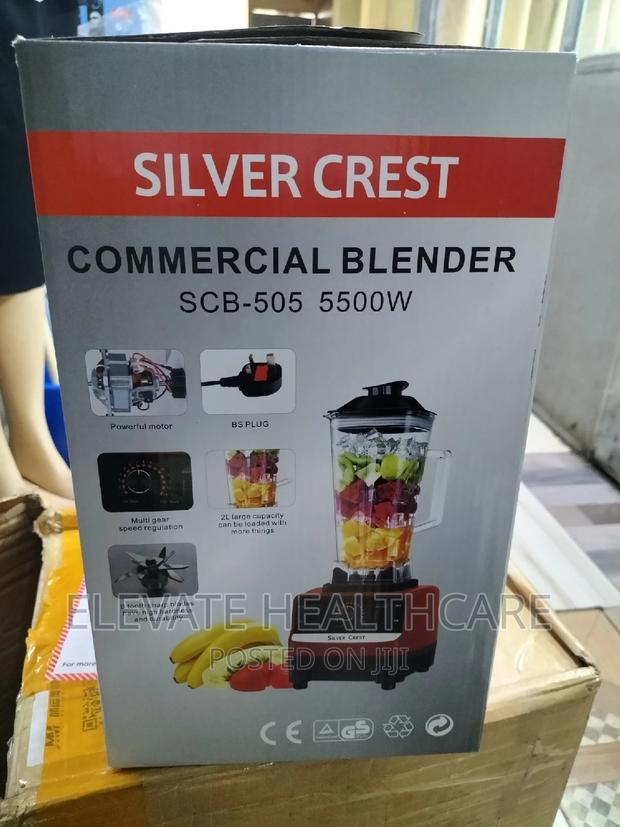 Commercial Blender/ Silver Crest - main view