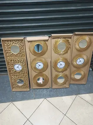 *3 in 1 Decor Clock Mirror