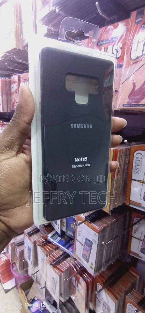 Galaxy Note 9 Case, Slim Liquid Silicone Soft Gel Rubber Sho - main view