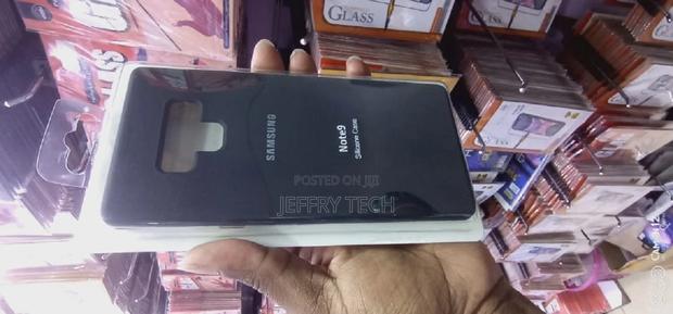 Galaxy Note 9 Case, Slim Liquid Silicone Soft Gel Rubber Sho - thumbnail 2