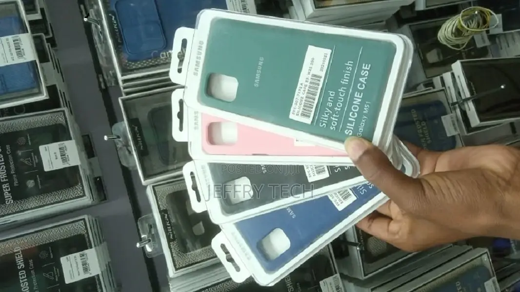 Silicone Rubber Protective Case Samsung Galaxy M51
