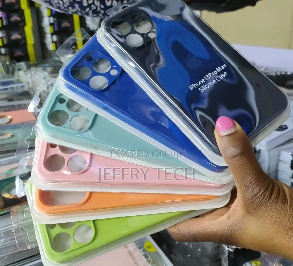 Silicone Protective Cover for iPhone 13 Pro Max