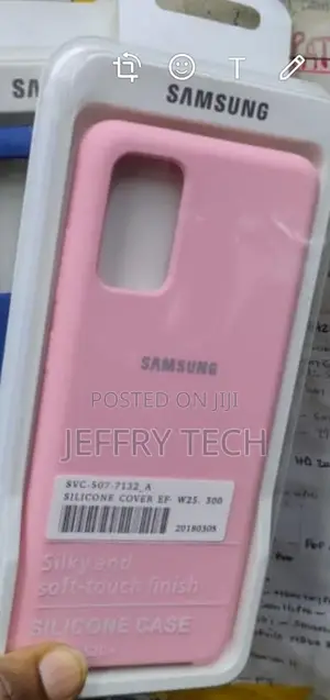 Samsung Galaxy S20+ Plus Case, Silicone Back Cover Pink