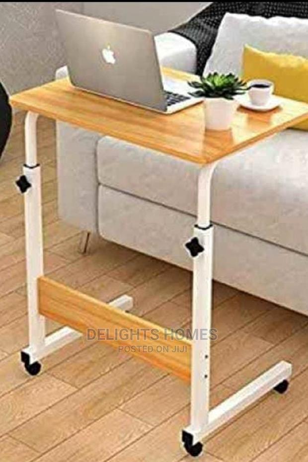 Multipurpose Adjustable Wooden-Top Computer - main view