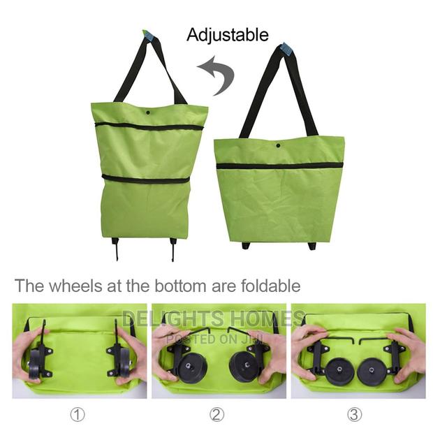 Foldable Shopping Bag on Wheels - main view