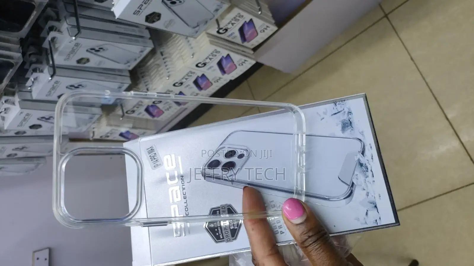 Space Clear Case iPhone 14 Pro Max 6.7