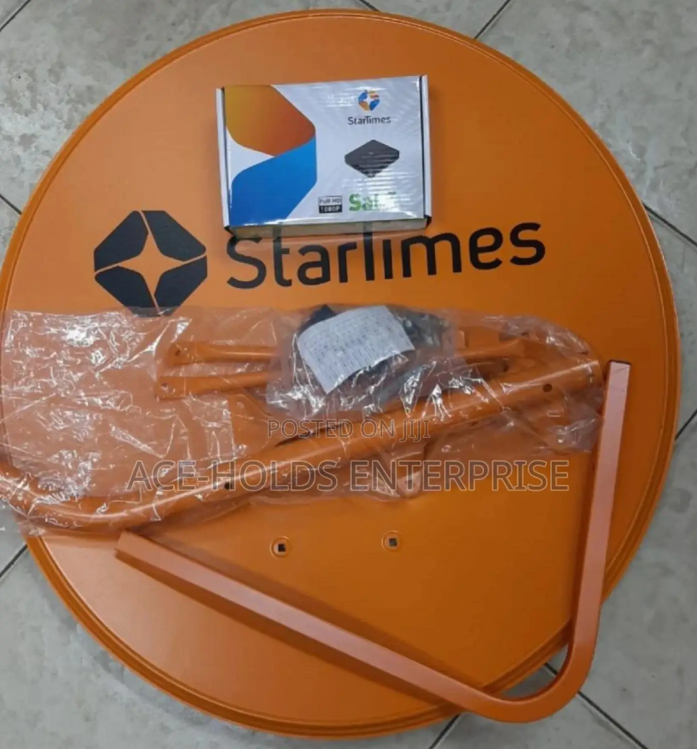 Brand New Complete Startimes Decorder+ Dish.