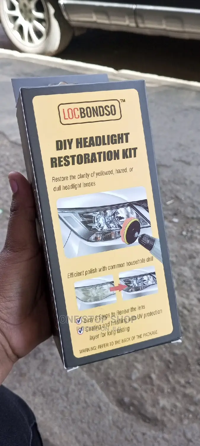 Diy Headlight Restore ( Restores Clarity of Yellowed or Dull