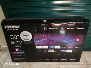 Vision 50 Inches Smart Android Frameless,Brand New