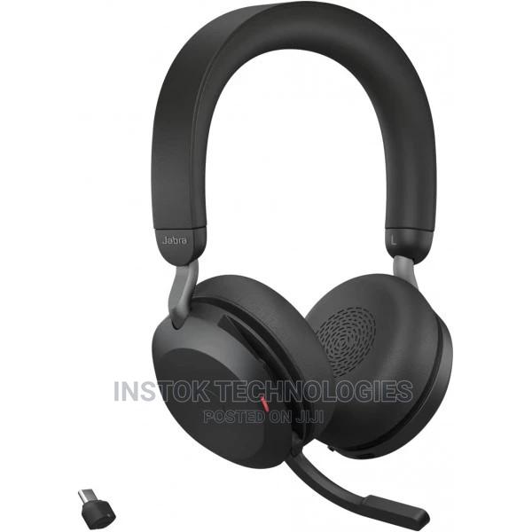 Jabra Evolve2 75 Ms Noise-Canceling Wireless Headset - main view