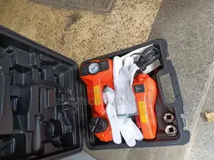 Electric Car Jack With Tyre Inflator And Wrench
