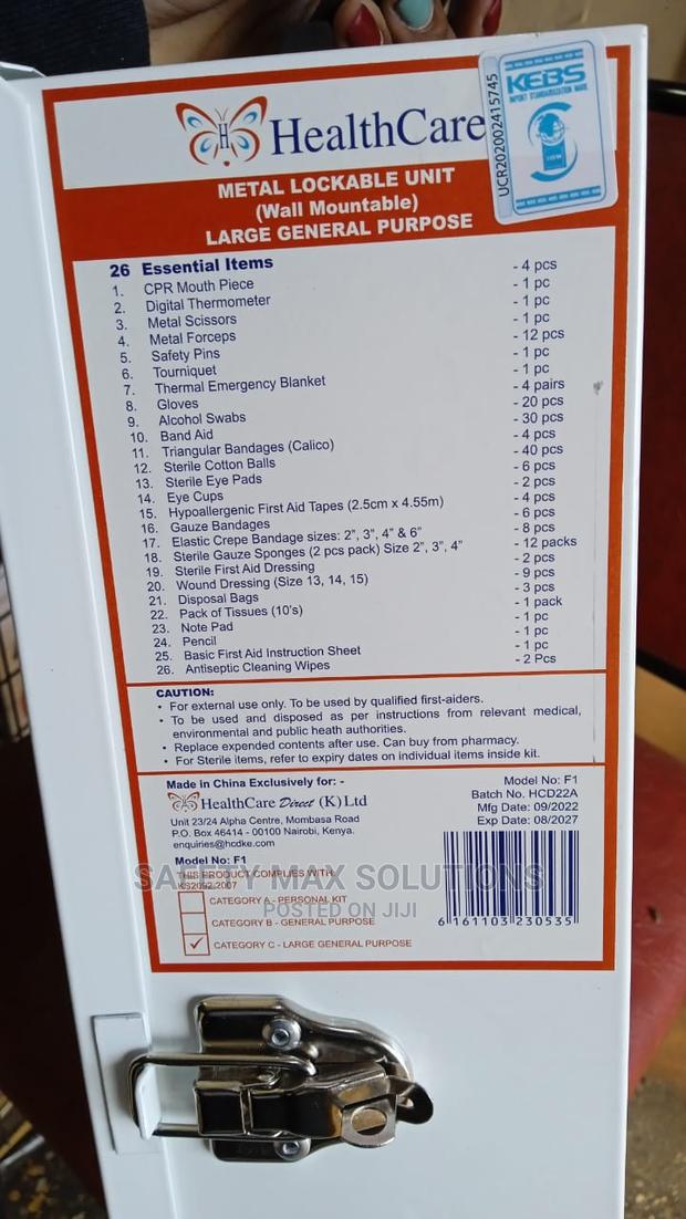 First Aid Kit Safety Occupational - thumbnail 3