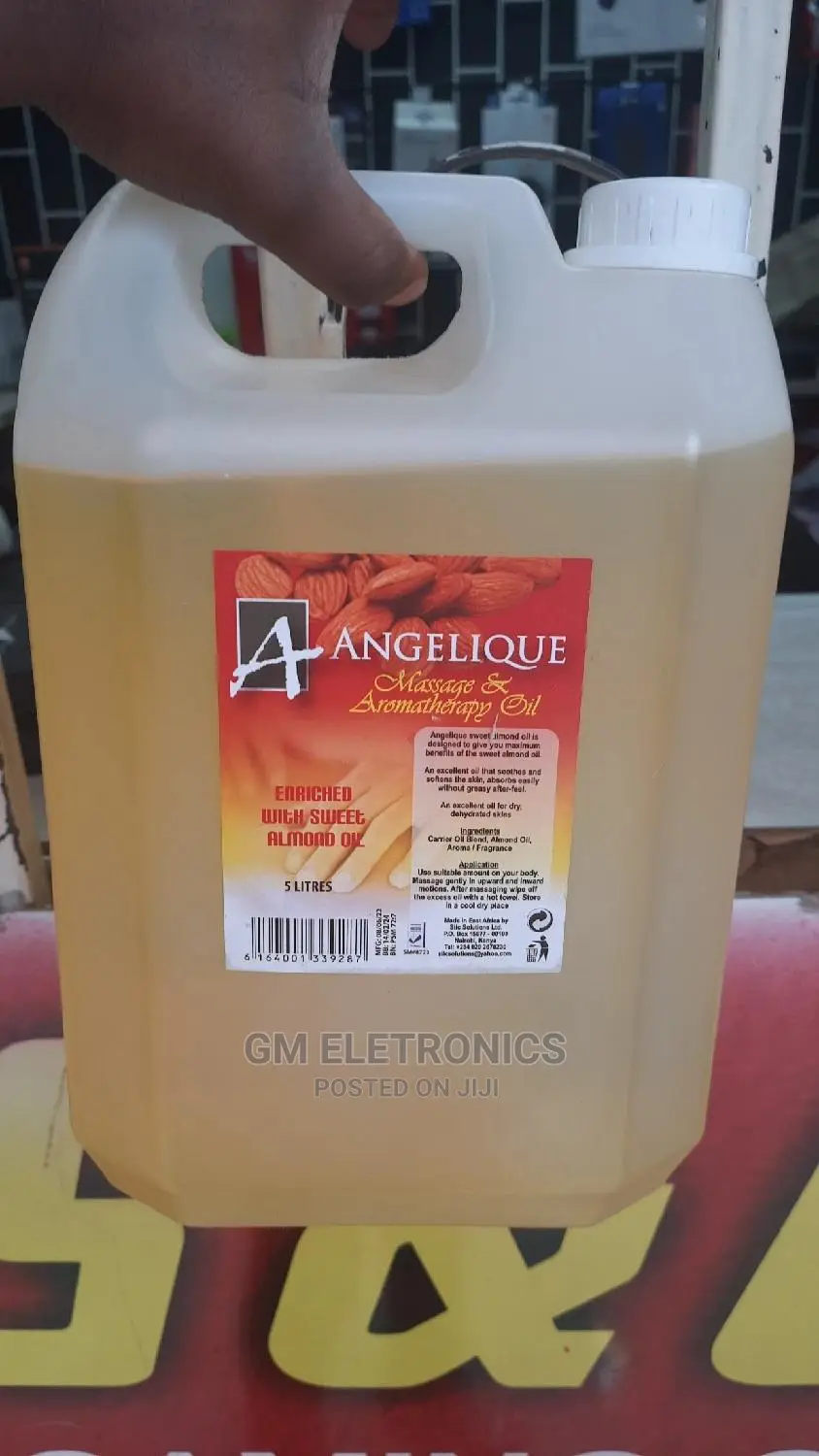 Angelique Almond Massage Oil 5 Litre.